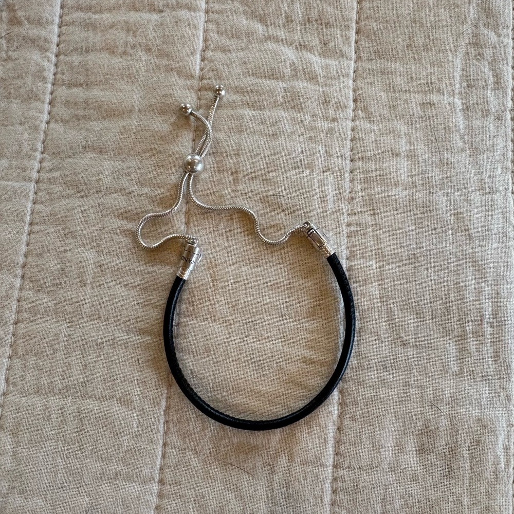 Pandora Black and Silver Bracelet